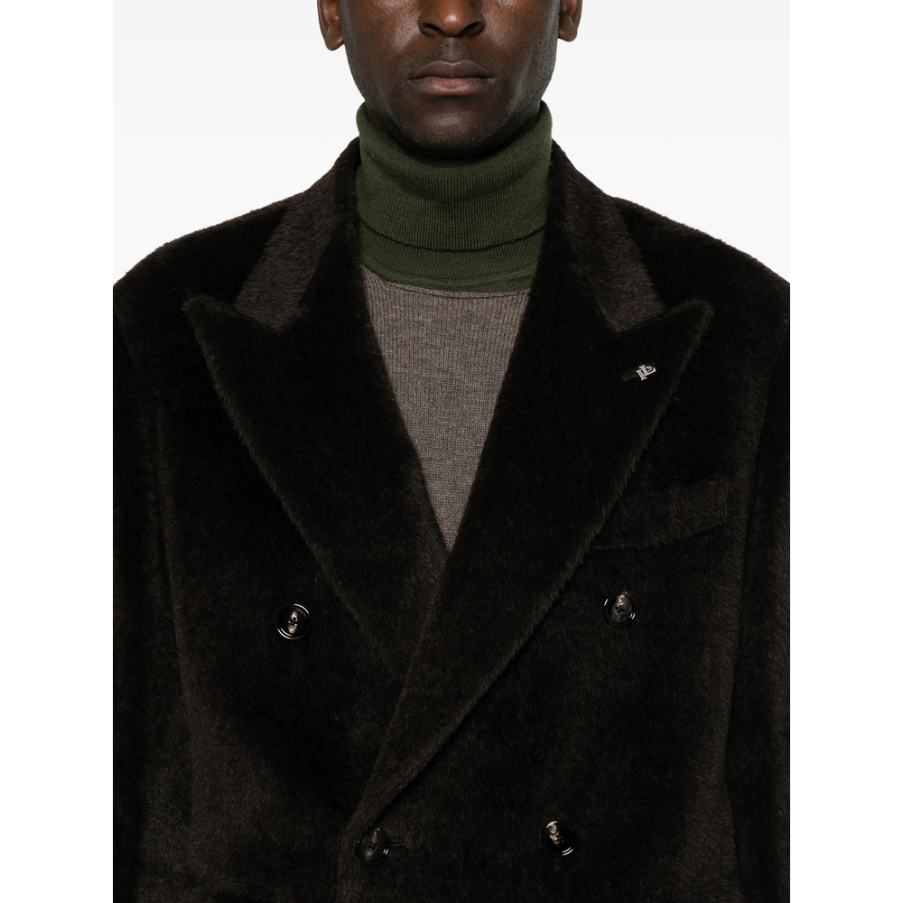 Tagliatore Double-breasted Peak-lapels Coat