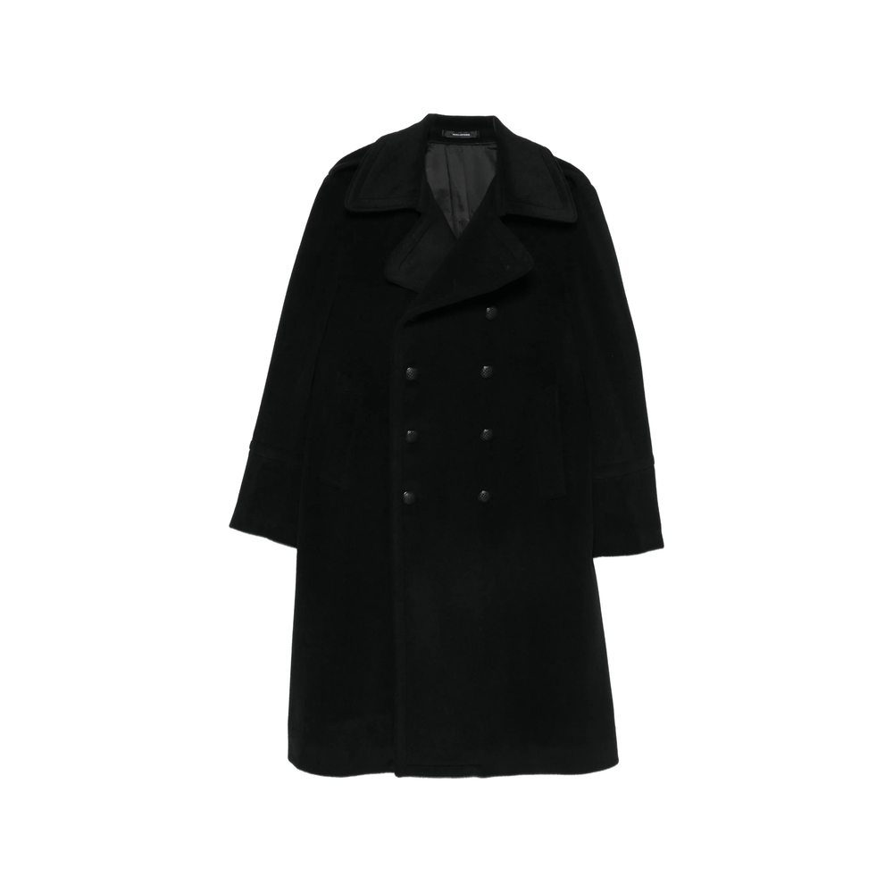 Double-Breasted Martingala Coat