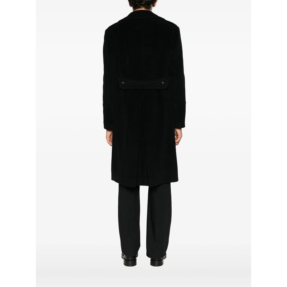 Double-Breasted Martingala Coat