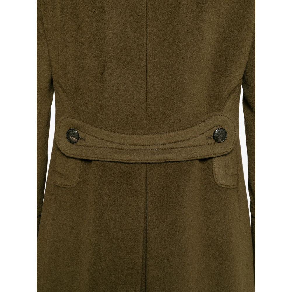 Double-Breasted Martingale Coat