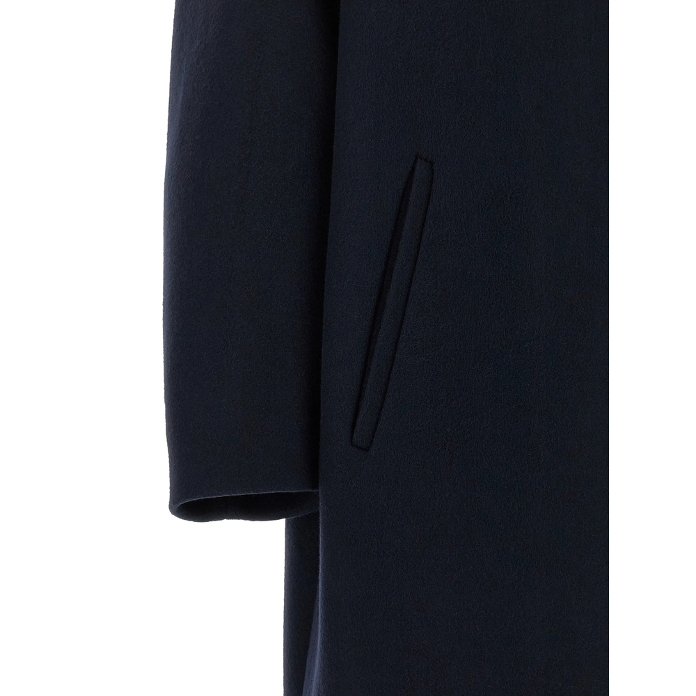 Scott Asymmetrical High-Neck Coat