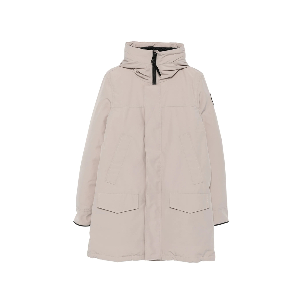 Canada Goose Hooded Logo-patch Coat