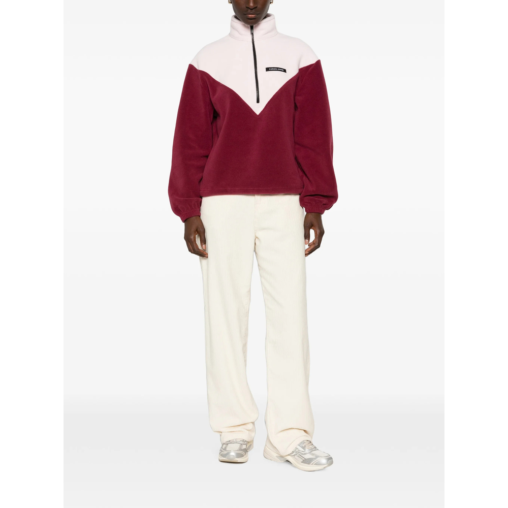 Colour-Block Fleece Sweatshirt