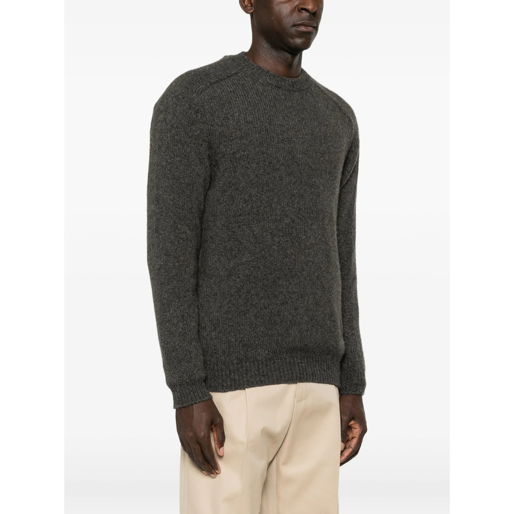 Ribbed-Knit Raglan-Sleeve Sweater