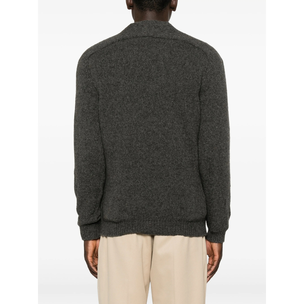 Ribbed-Knit Raglan-Sleeve Sweater