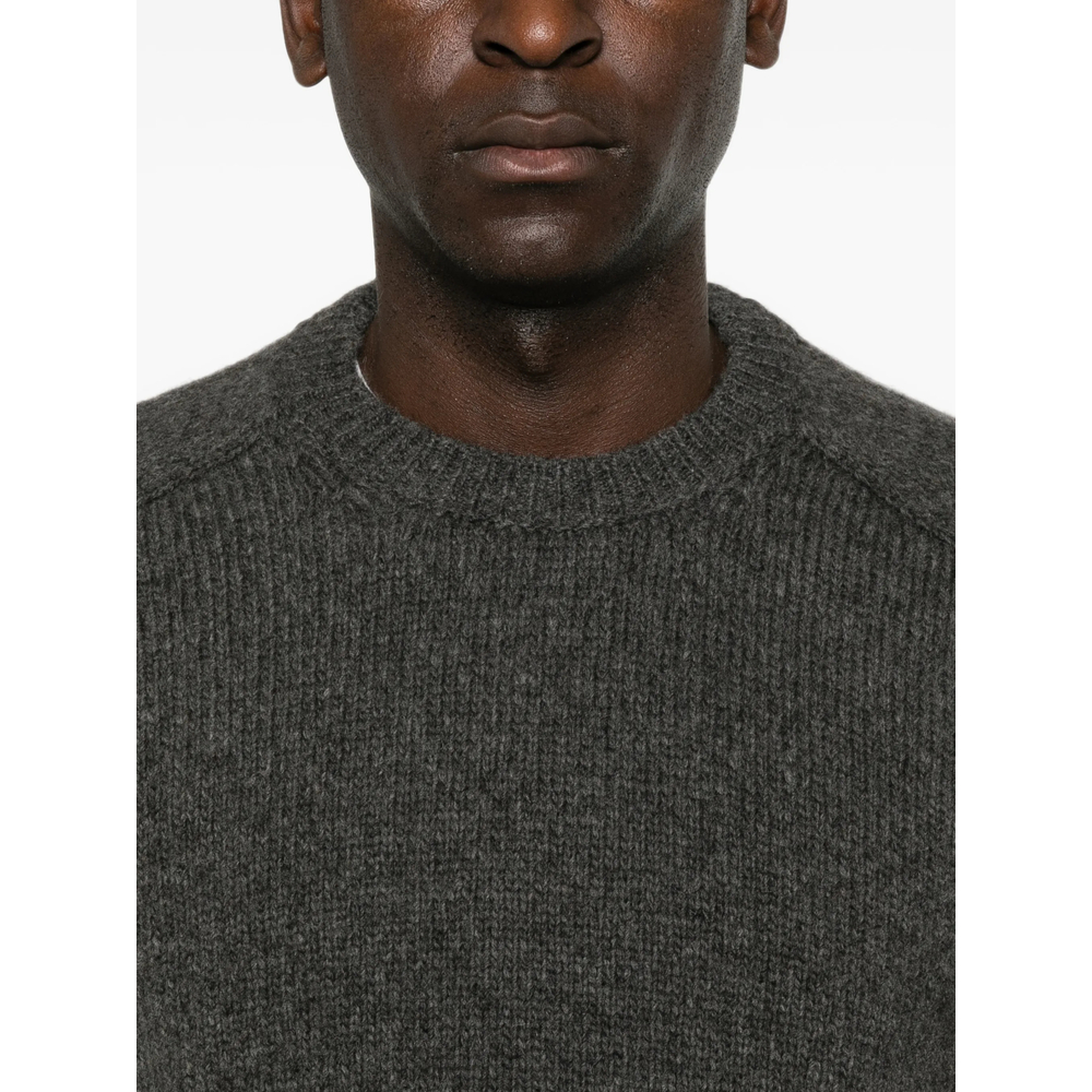 Ribbed-Knit Raglan-Sleeve Sweater
