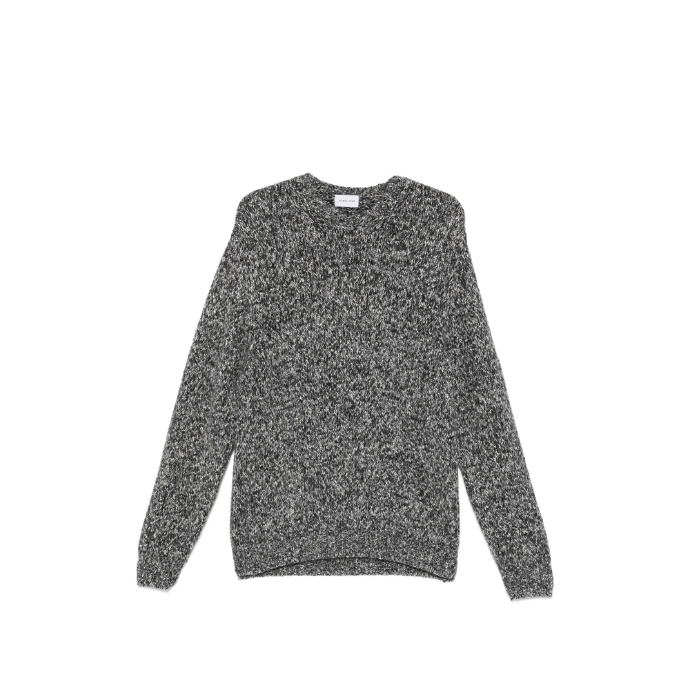 Scaglione Marl-knit Crew-neck Sweater