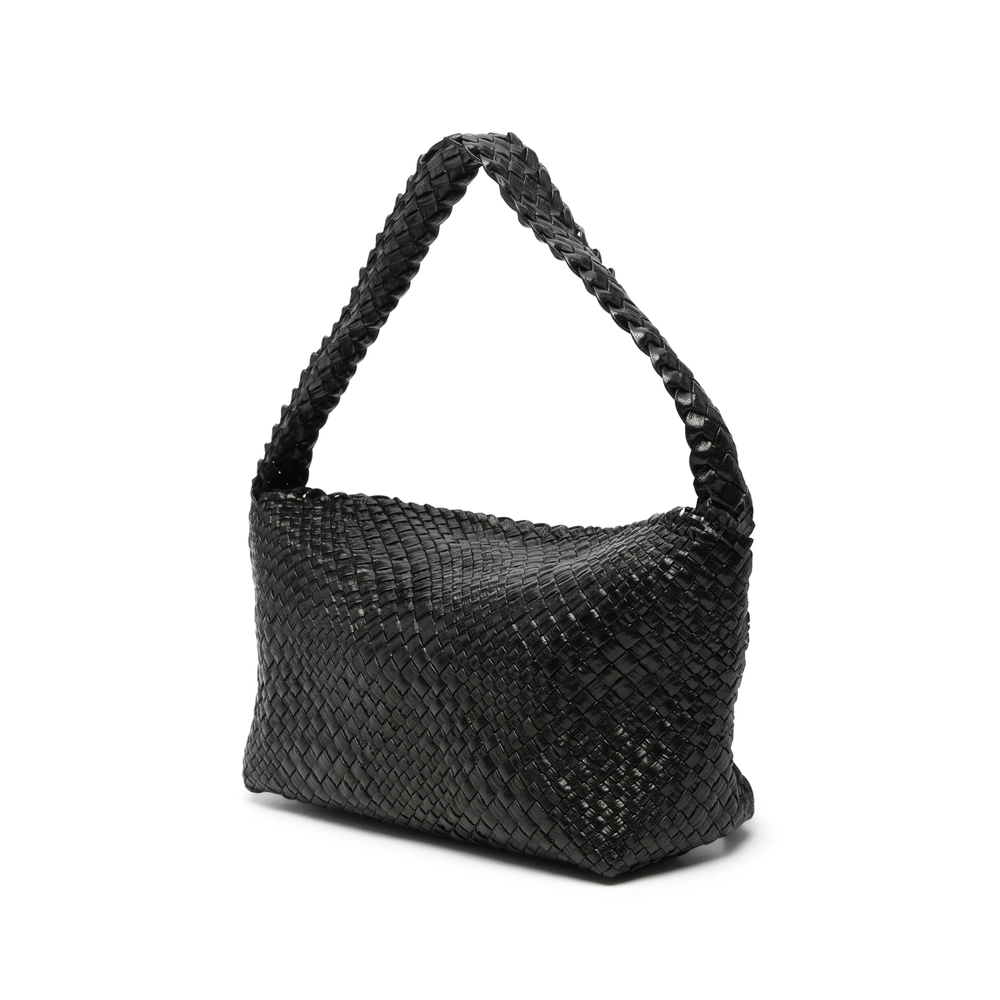 Aura Woven-Leather Tote Bag