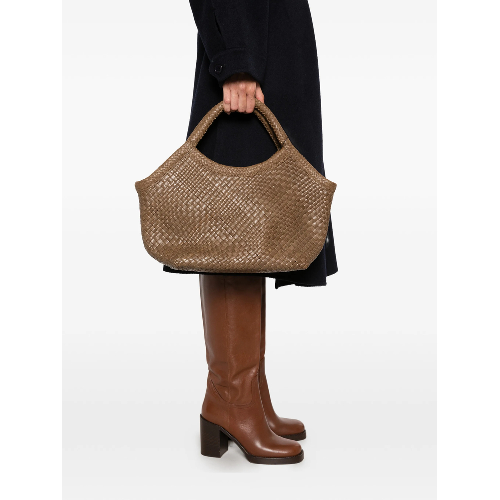 Medium Pure Woven-Leather Tote Bag