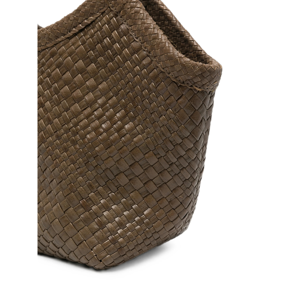 Medium Pure Woven-Leather Tote Bag