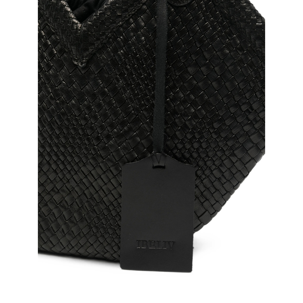 Medium Trinity Woven-Leather Tote Bag
