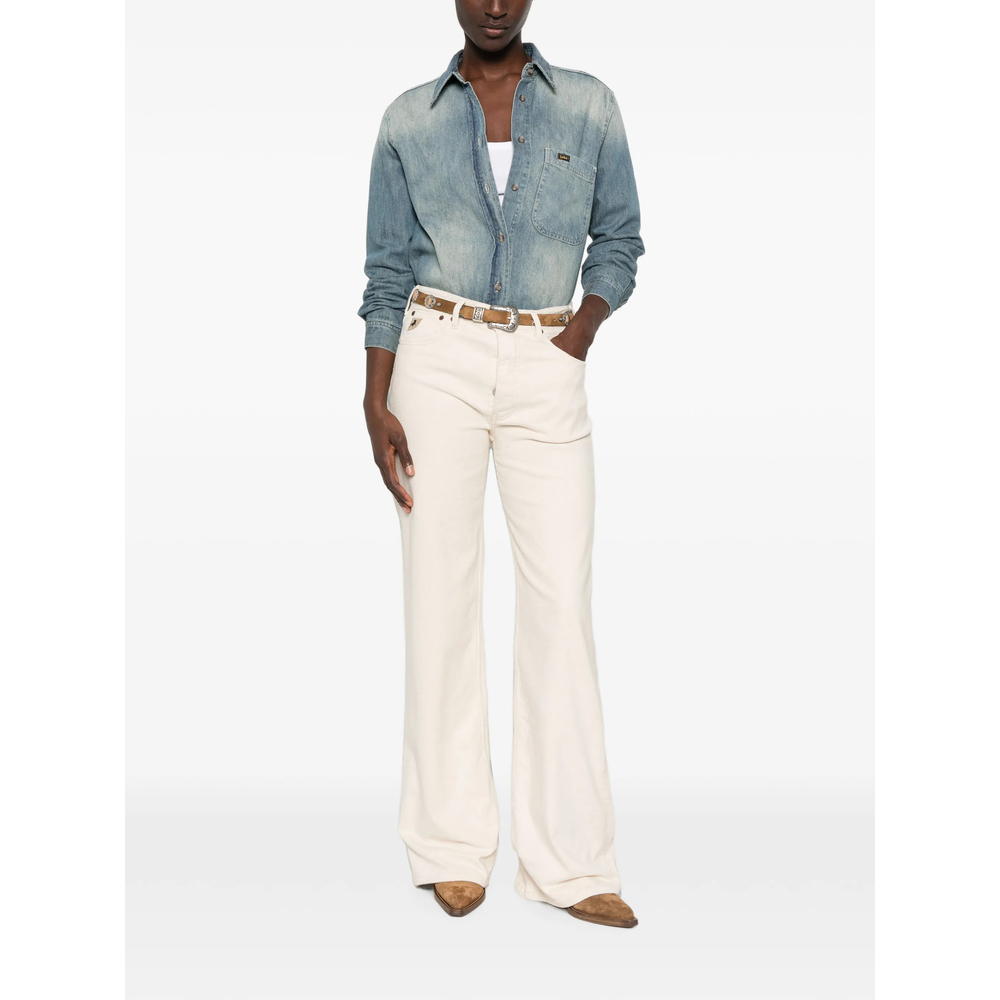Lindsay Logo-Patch Trousers