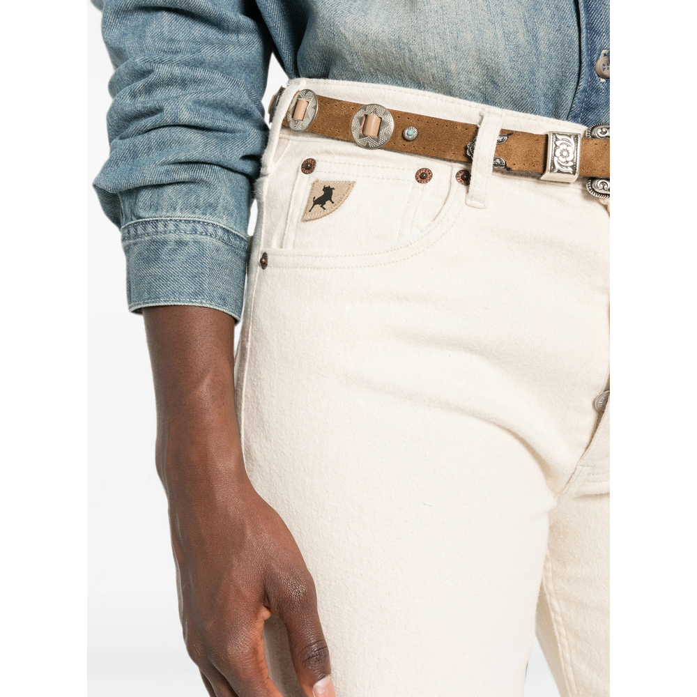 Lindsay Logo-Patch Trousers
