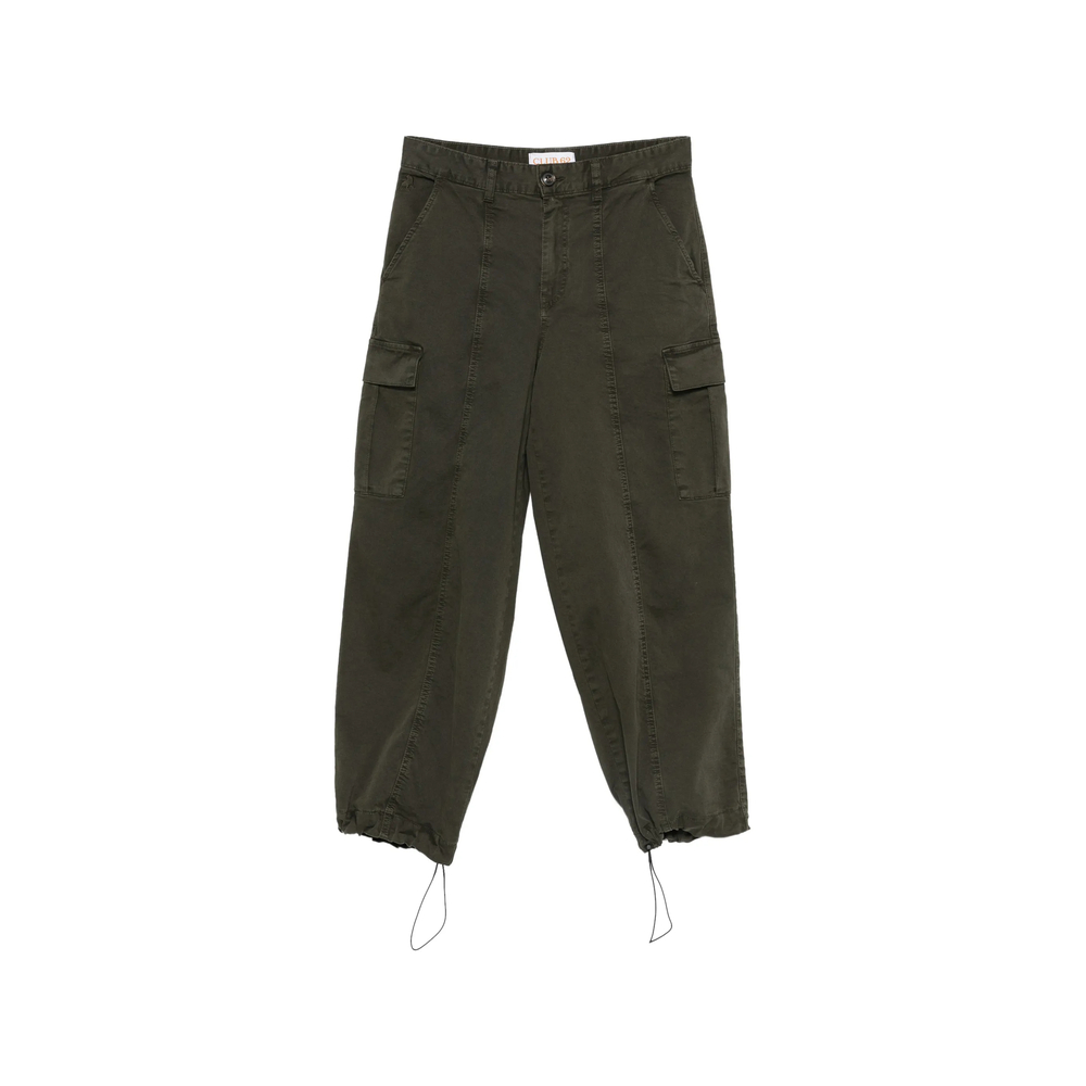 Lois Jeans Gabardine Wide-leg Cargo Pants