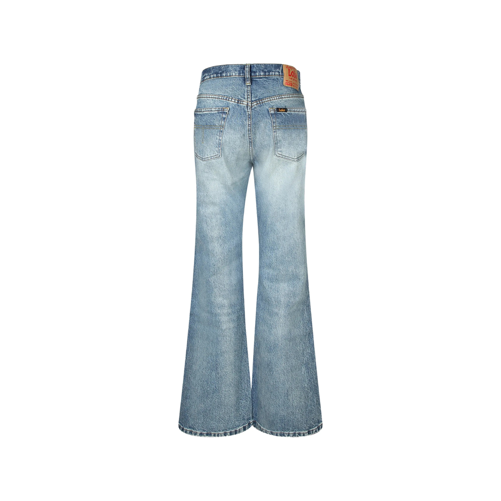 Faded Flared Jeans