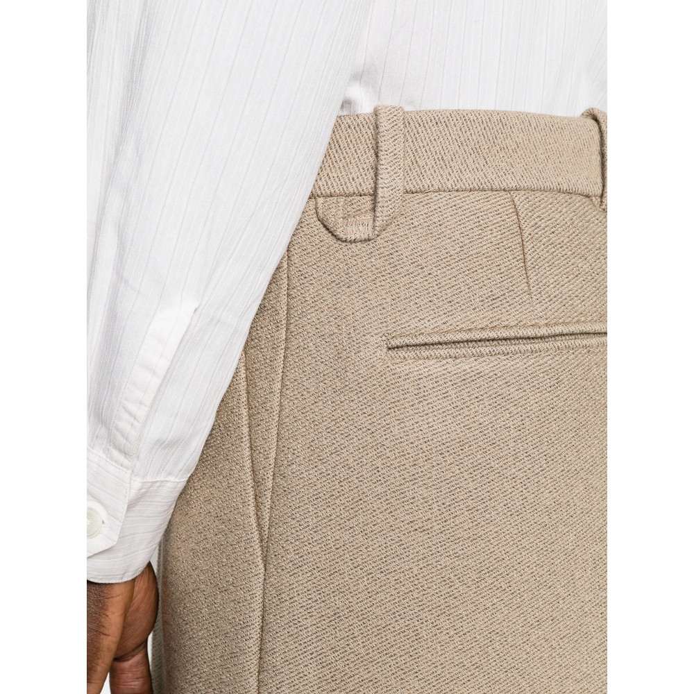 Pressed-Crease Wide-Leg Trousers