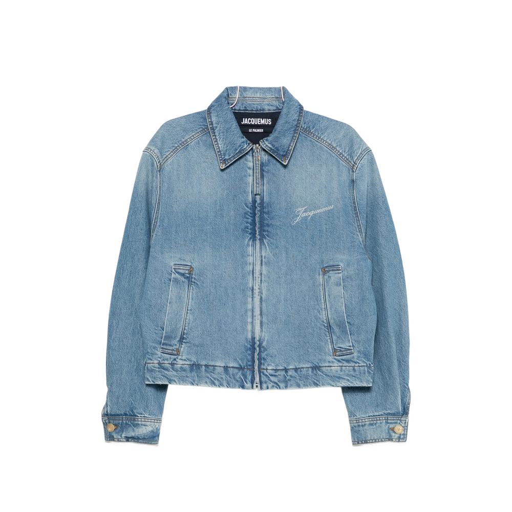 Jacquemus The De-Nîmes Canevas Zip-up Denim Jacket