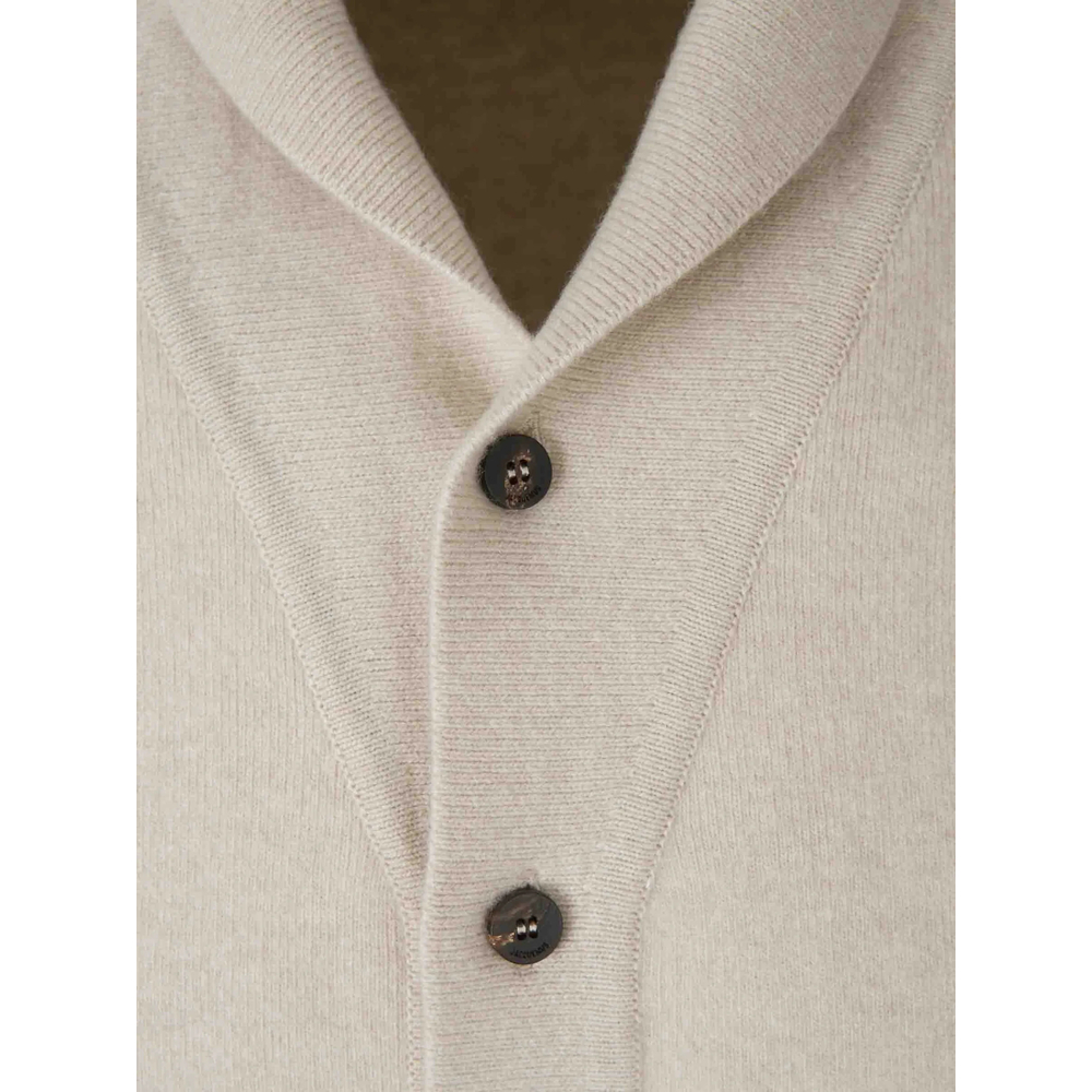 Shawl-Collar Cardigan