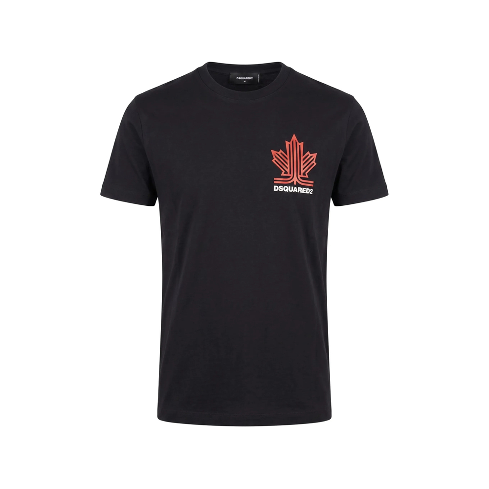 Ski Leaf Logo-Print Cotton T-Shirt