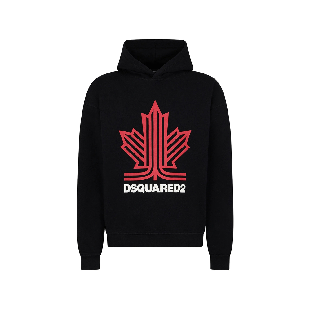 Dsquared2 Ski Leaf Relaxed Hoodie
