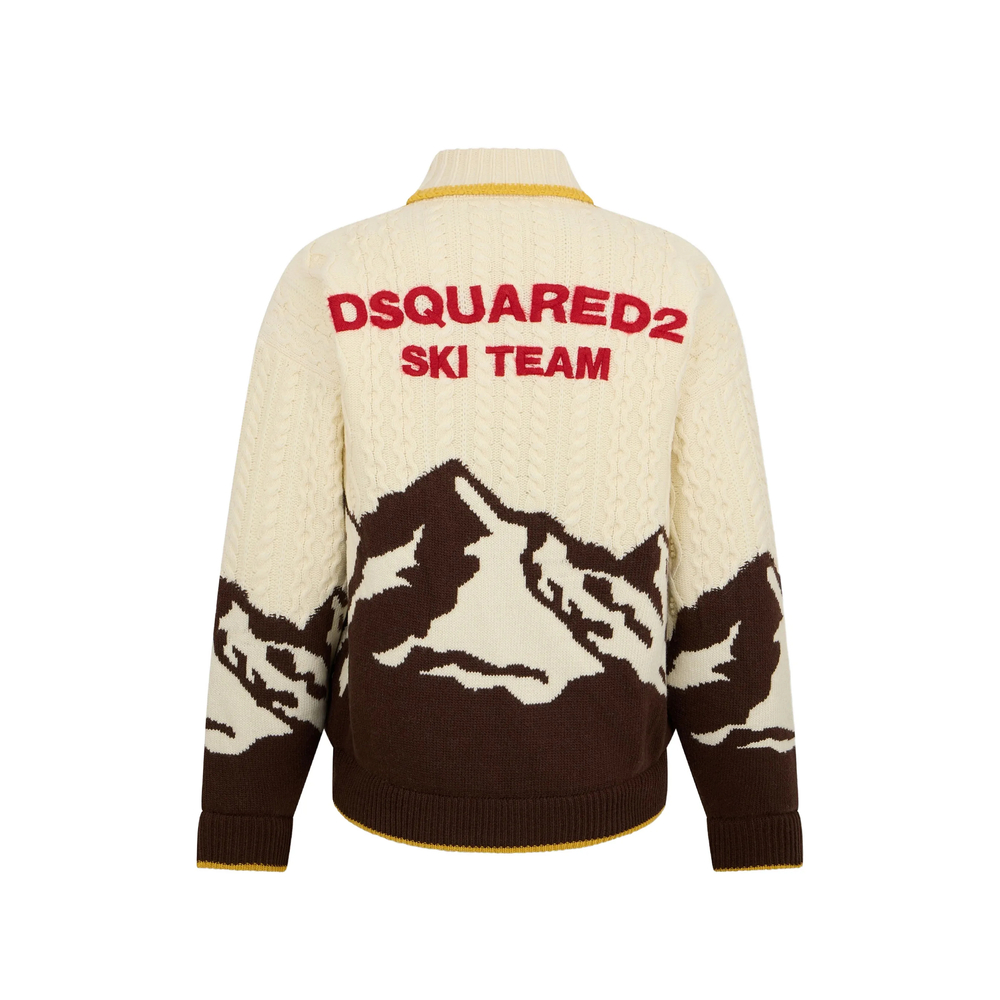 Snowy Dream Zipped Sweater