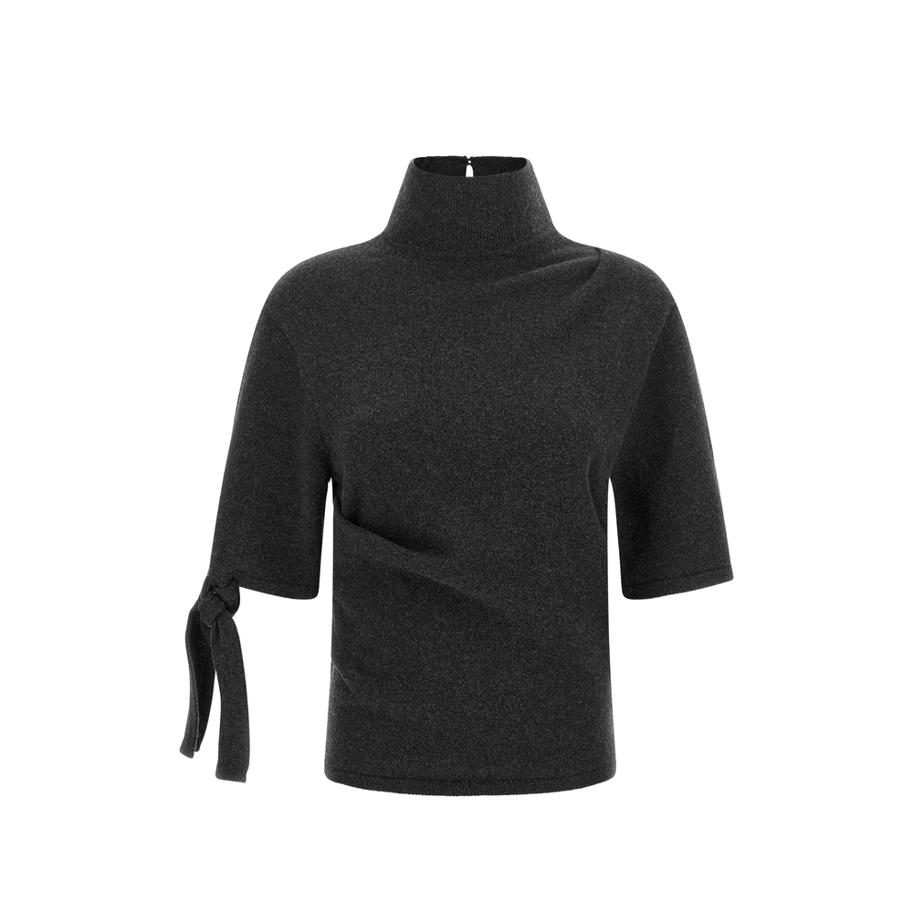Jacquemus Tie-detail Roll-neck Sweater