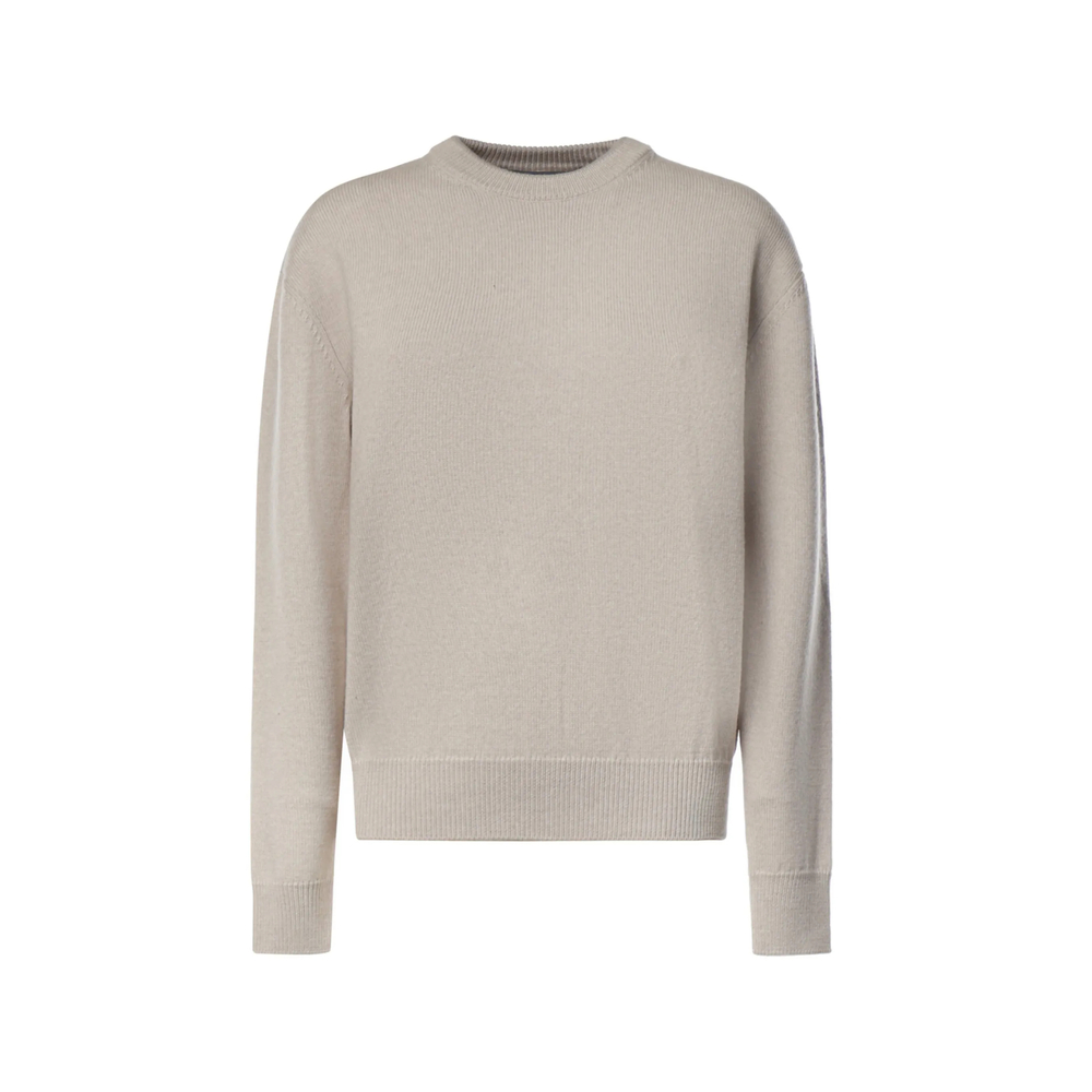 La Maille Moulin Logo-Intarsia Sweater