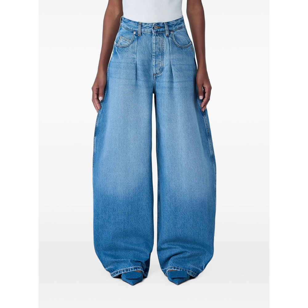 Jacquemus Ovalo De-Nîmes High-waisted Jeans