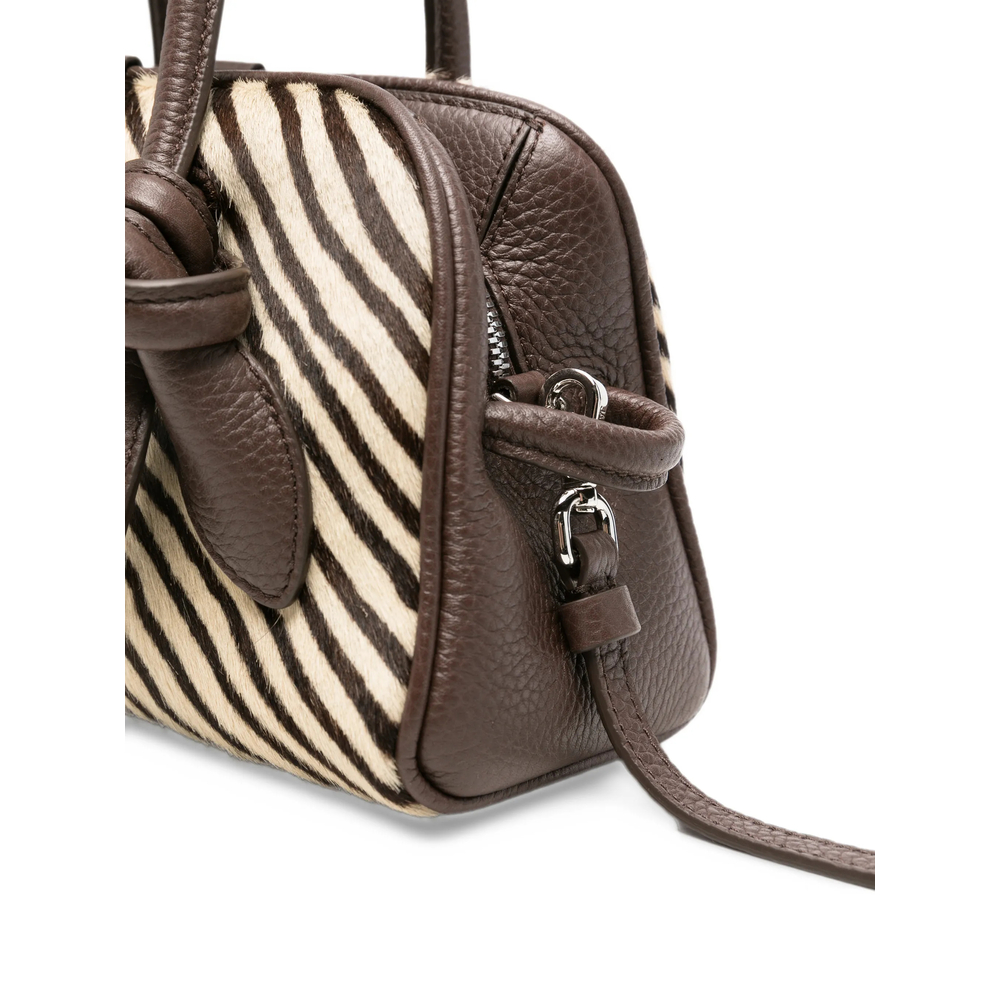 Le Petit Turism Zebra-Print Tote Bag