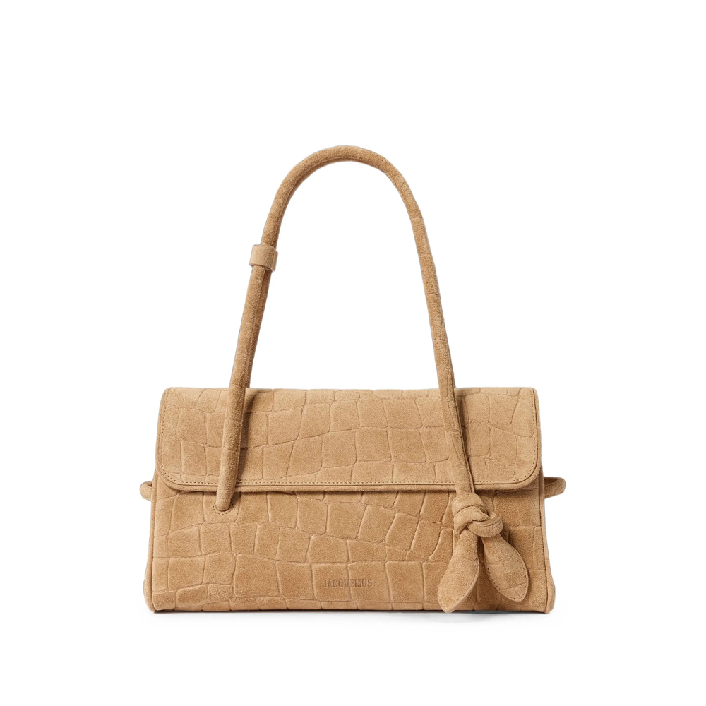 Croc-Effect Tote Bag