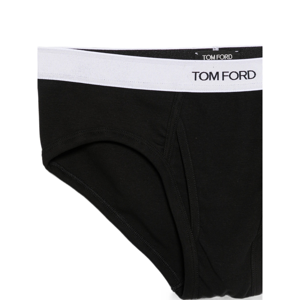 Logo-Waistband Briefs