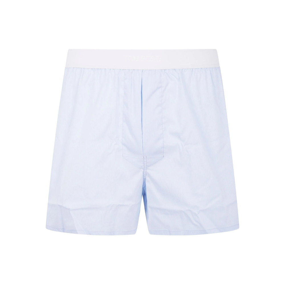 Tom Ford Underwear Striped-pattern Cotton Boxer Shorts