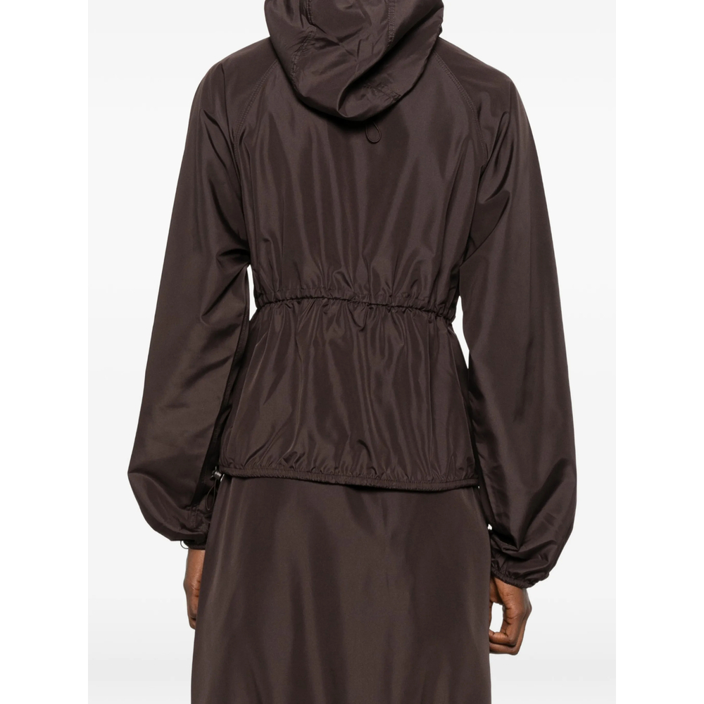 Hooded Drawstring Jacket