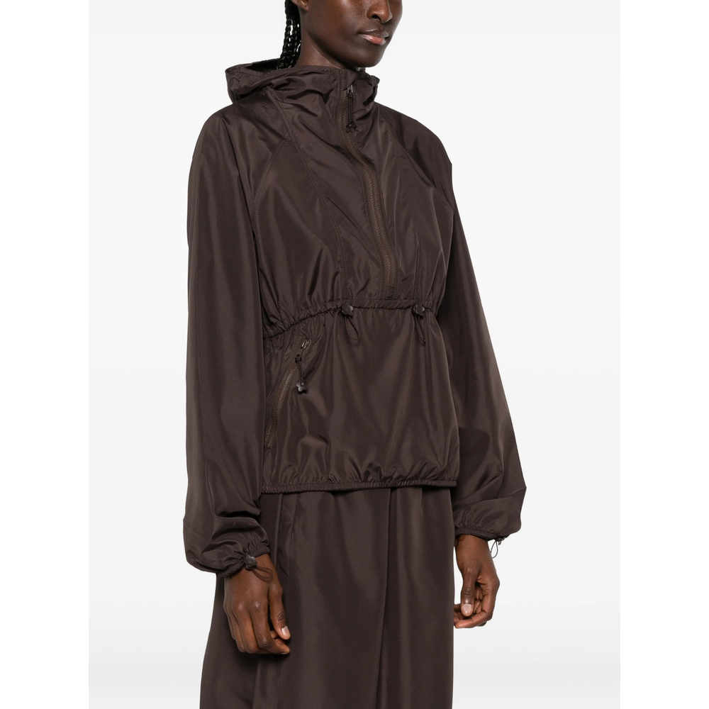Hooded Drawstring Jacket
