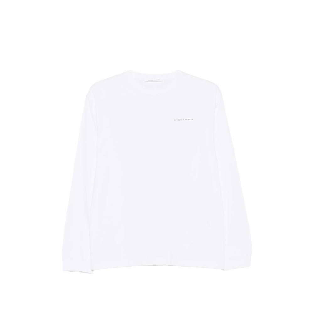 Cecilie Bahnsen Lily Logo-print T-shirt