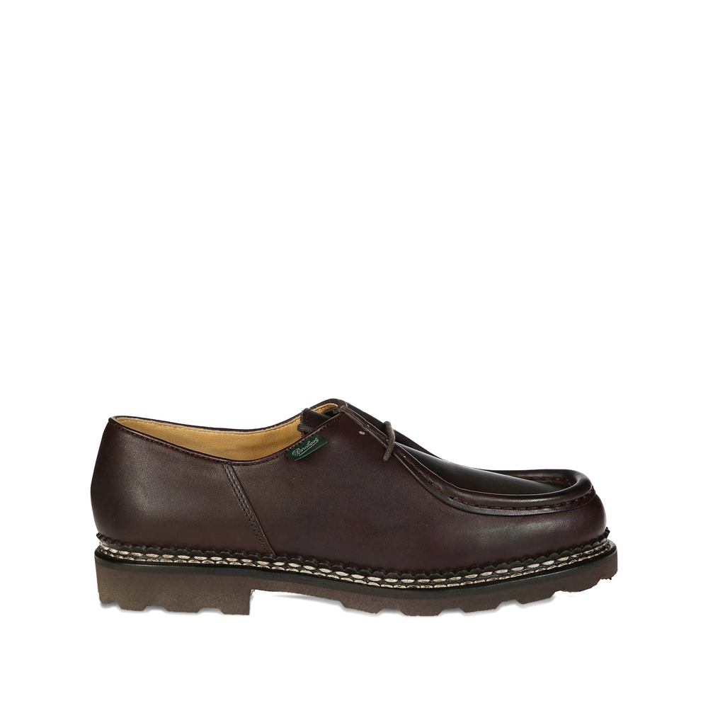Paraboot Michael Norwegian-stitched Leather Derby Shoes