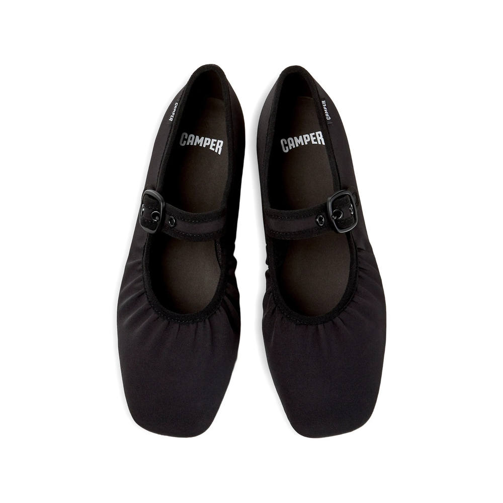Casi Myra Buckle-Fastening Ballet Flats