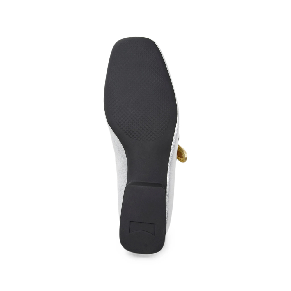 Casi Myra Buckle-Fastening Ballet Flats