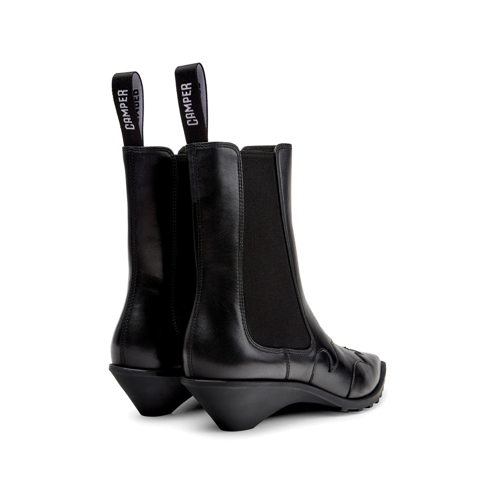 Anita Panelled Ankle Boots