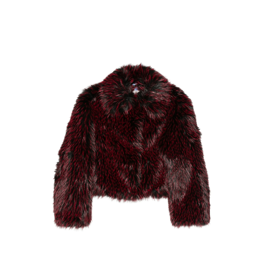 Kaz Faux-Fur Cropped Jacket