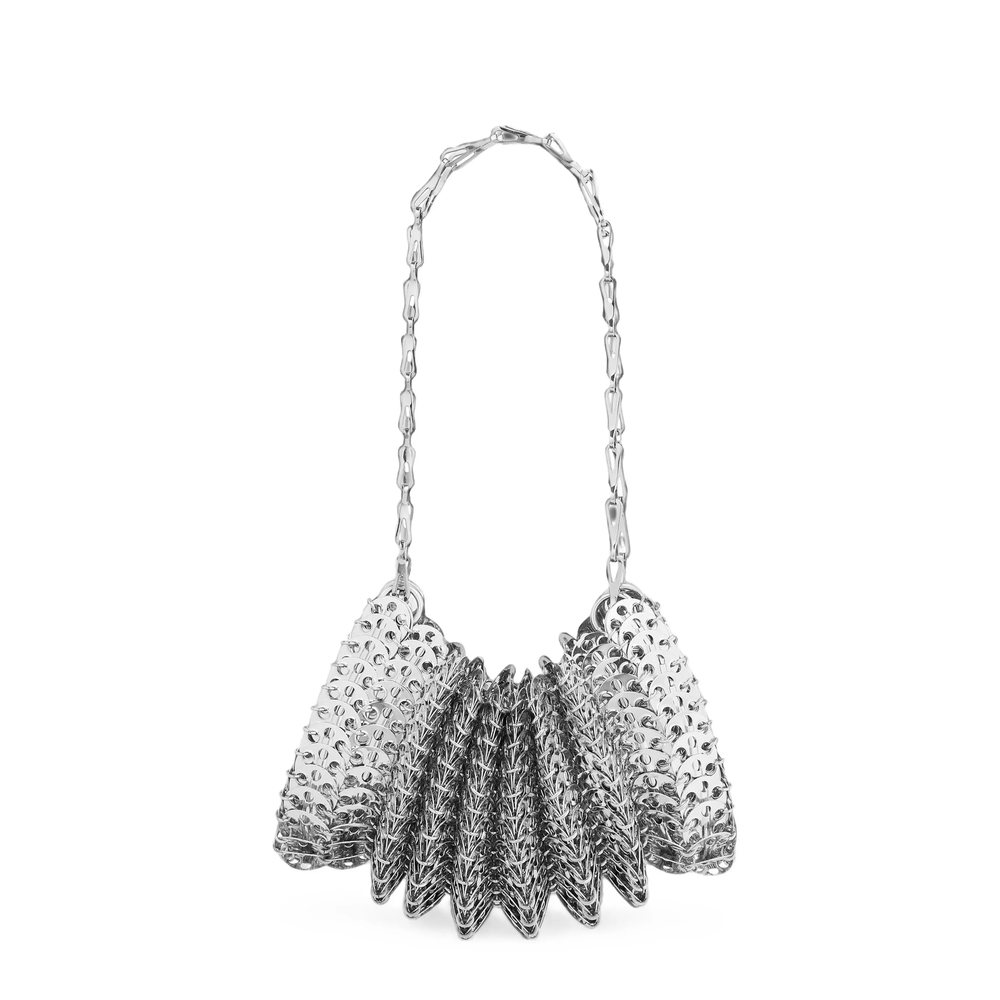 Rabanne 1969 Purse Silver Metal Bag