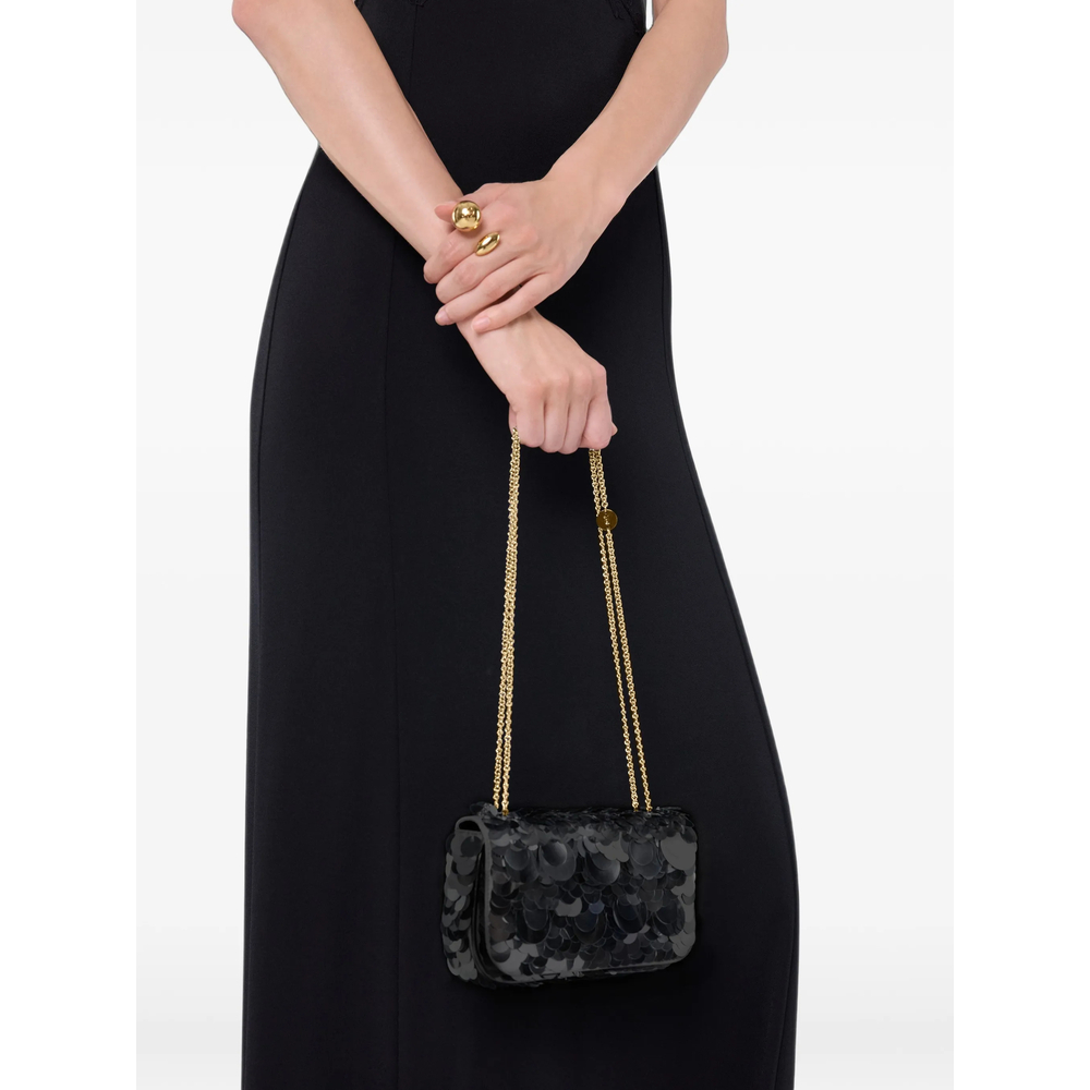 Sparkle Bag With Black Sequin Embroidery