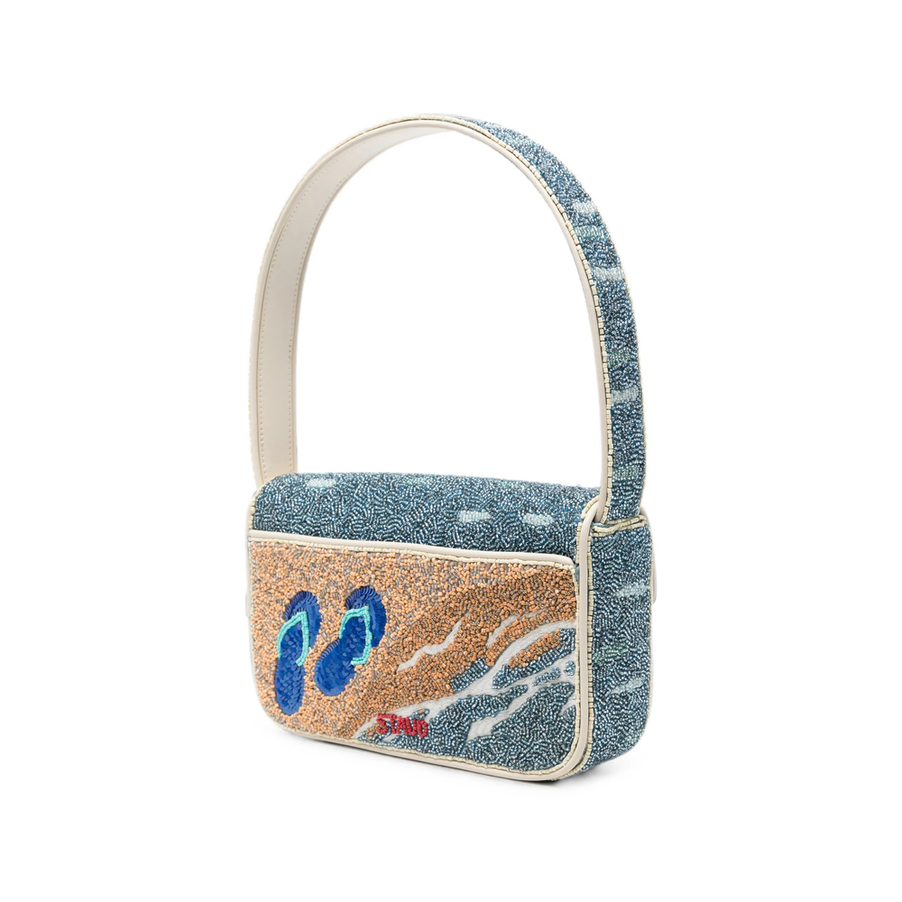 Bead-Embellished Tommy Shoulder Bag