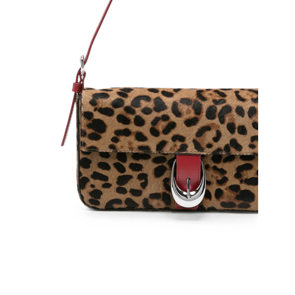 Leopard-Pattern Shoulder Bag