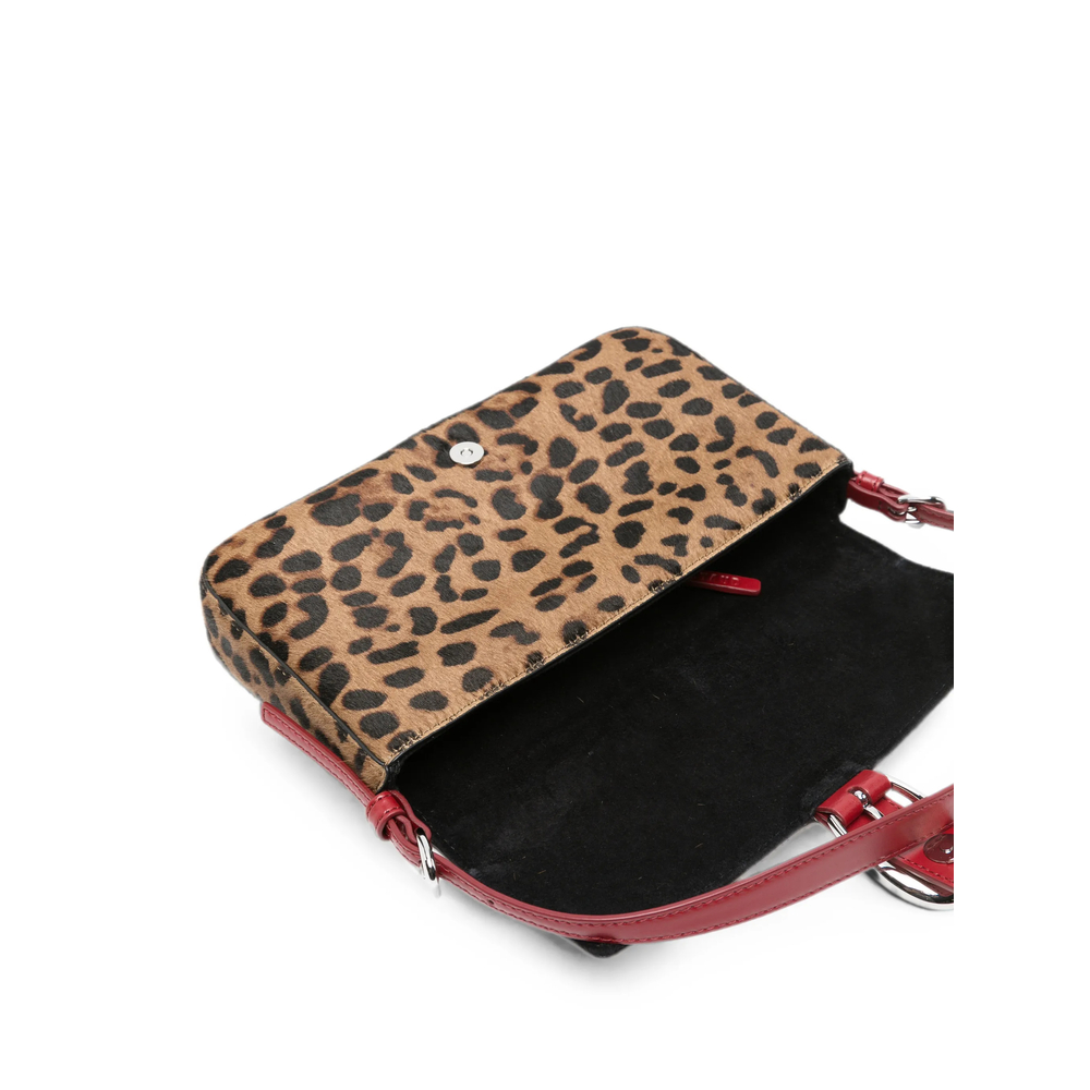 Leopard-Pattern Shoulder Bag