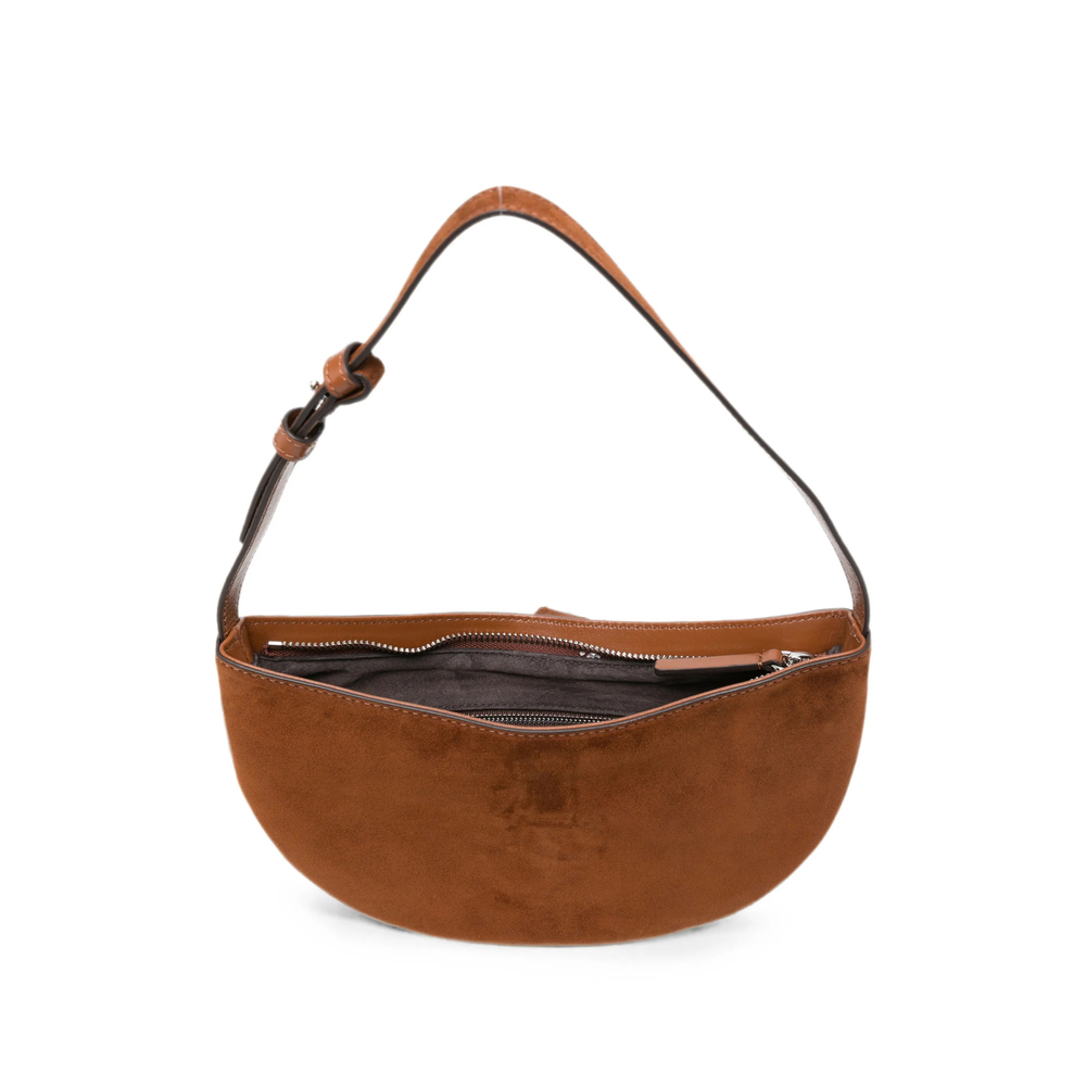 Harlow Horseshoe-Buckle Shoulder Bag