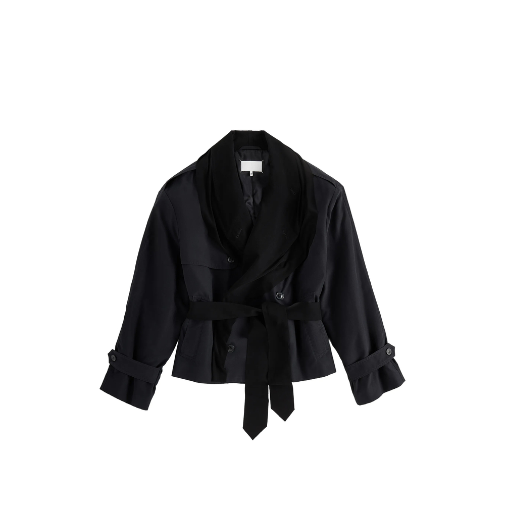 Fusion Jersey Trench Coat