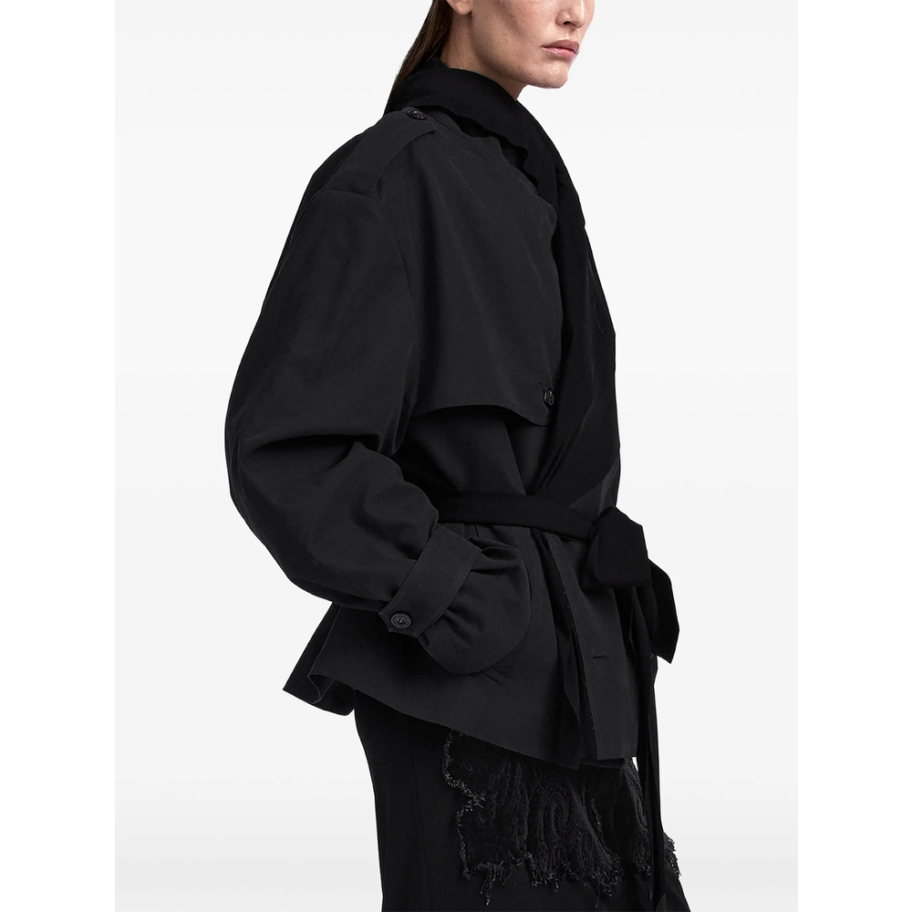 Fusion Jersey Trench Coat