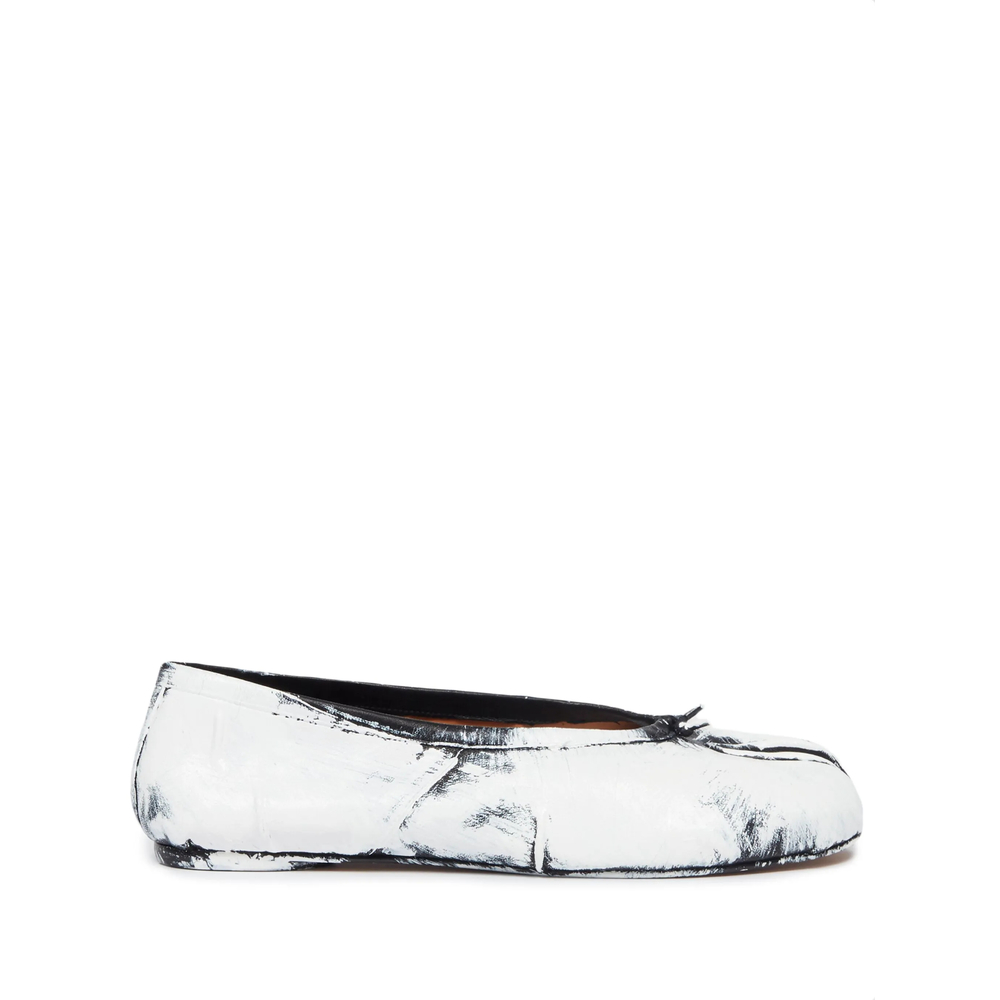 Maison Margiela Tabi New Leather Ballet Flats