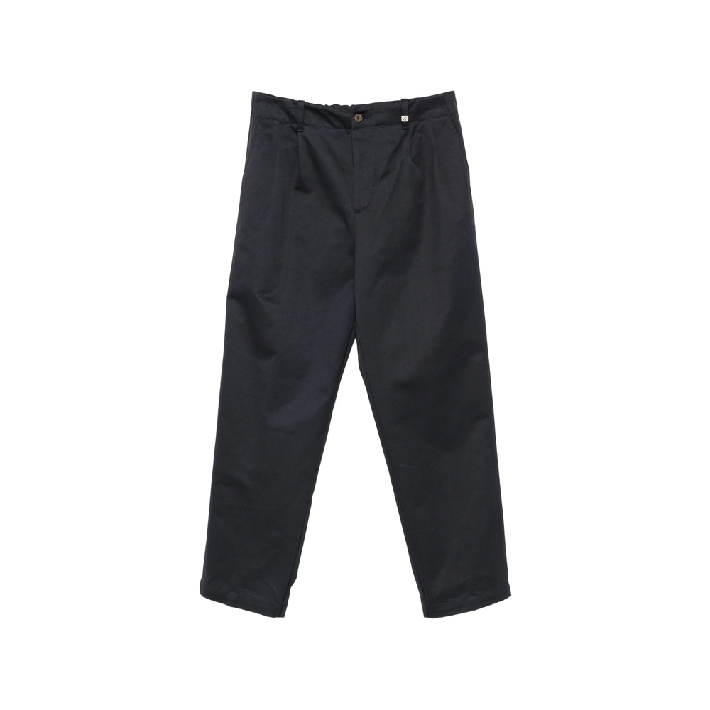 Pleated Straight-Leg Trousers
